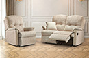 Sherborne Lincoln 2 Seater Reclining Sofa with Small Chair